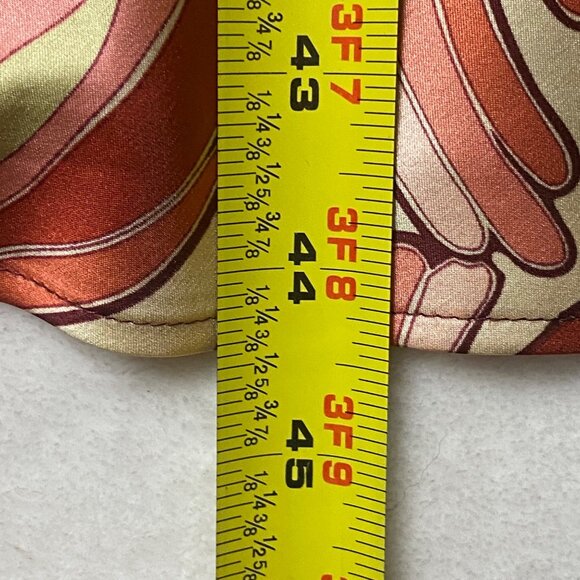 Ann Taylor Loft Silk Blend Halter Empire Floral Midi Dress 10 Y2K Groovy Boho - Picture 5 of 12